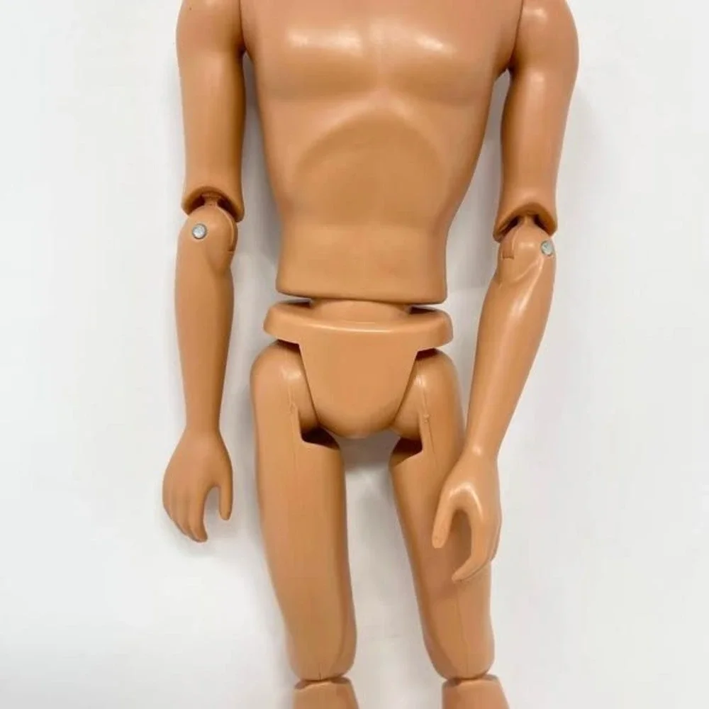 Mattel Disney Tangled Flynn Rider Fashion Doll Articulated Nude Hair Goatee